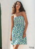 Bohemian Floral Beach Dress